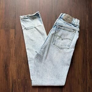 Levi’s 900 Series Vintage Acid Wash Jeans 1980s 100% Cotton 24x30